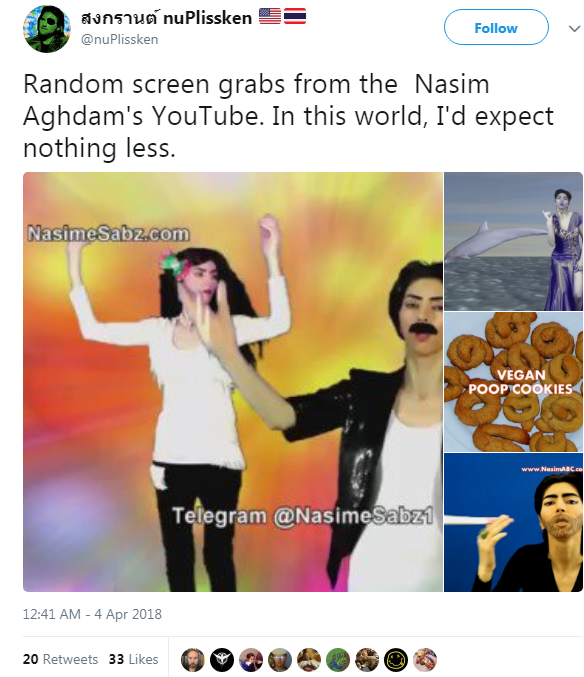 nasime sabz Nasim Aghdam youtube attentato - 3