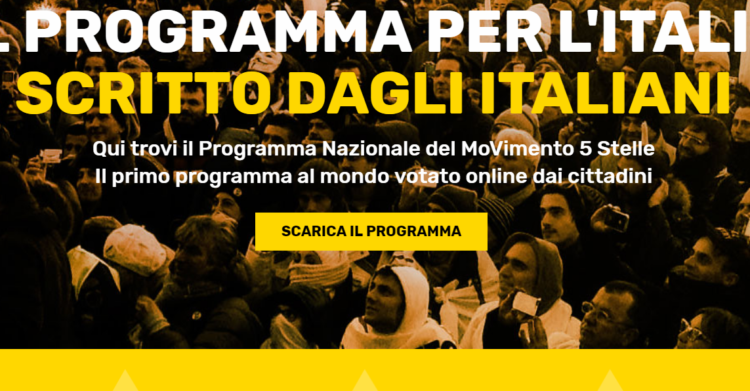 programma m5s cambiato voto blog rousseau - 1