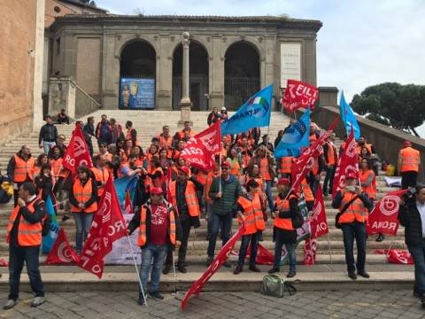 roma metropolitane sciopero campidoglio 1