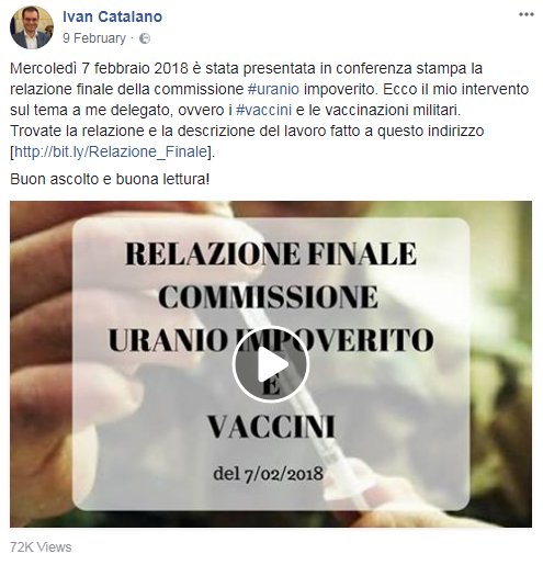 signum ivan catalano rapporto vaccini - 2