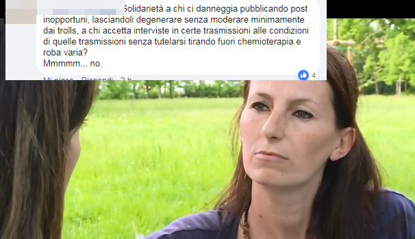 Le curiose reazioni dei free-vax al servizio delle Iene sulla mamma del varicella party article-post