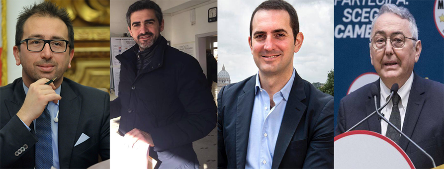 Bonafede, Fraccaro, Spadafora e Carelli: i quattro nuovi candidati premier del “governo del cambiamento” article-post