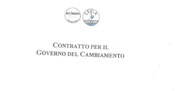 contratto lega m5s 2