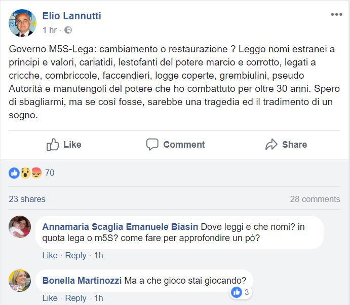 elio lannutti governo lega-m5s