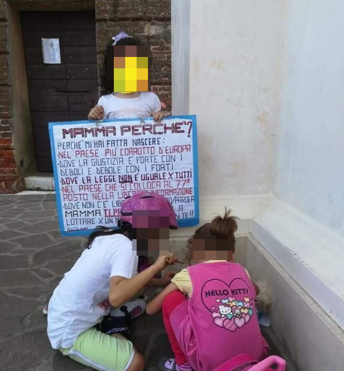 free-vax protesta chiese esclusione materne - 4