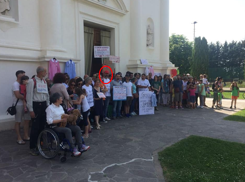 free-vax protesta chiese esclusione materne - 6