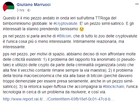 giuliano marrucci report criptovalute bitcoin - 1