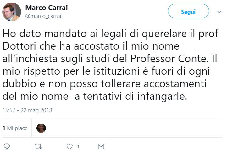 marco carrai new york times giuseppe conte 1