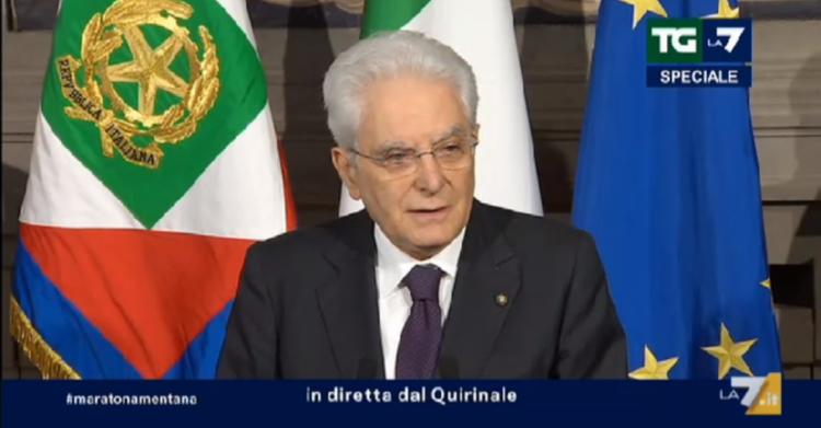 mattarella governo del presidente