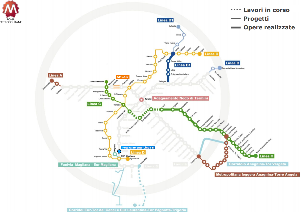 roma metro c prolungamento m5s stefàno raggi meleo - 3