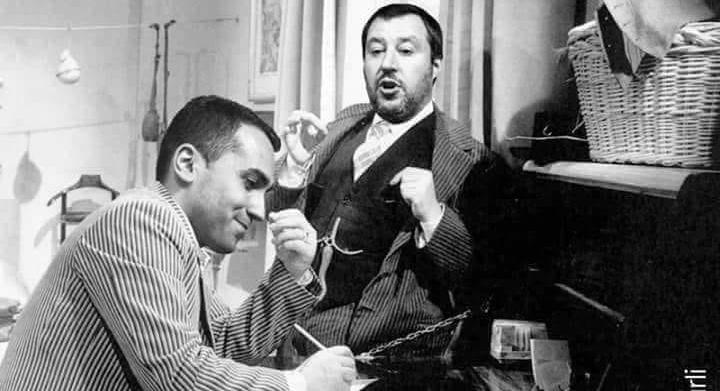 salvini di maio totò peppino