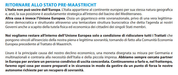 savona lega euro uscita programa salvini - 1