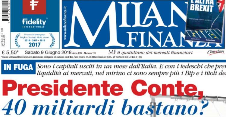 38 miliardi usciti dall'italia