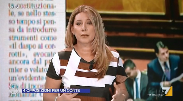 Gaia Tortora (La7) contro le interviste apparecchiate a Lega e M5S preview