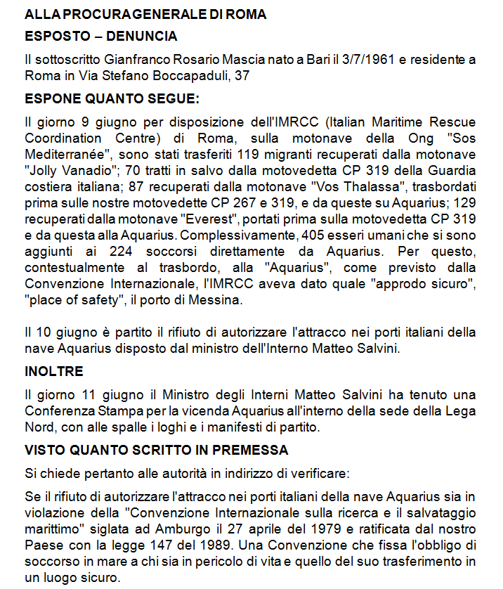 gianfranco mascia verdi esposto salvini portichiusi - 2