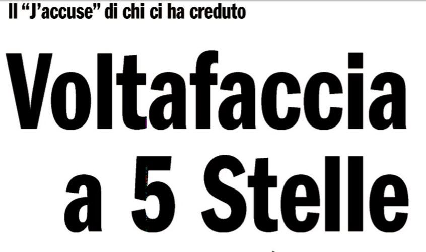 «Il M5S ha tradito il suo programma» article-post
