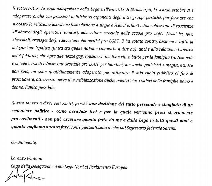 lorenzo fontana gender omofobia ministro famiglia - 5