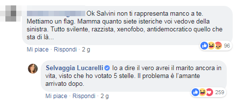 lucarelli salvini motovedette fan - 3