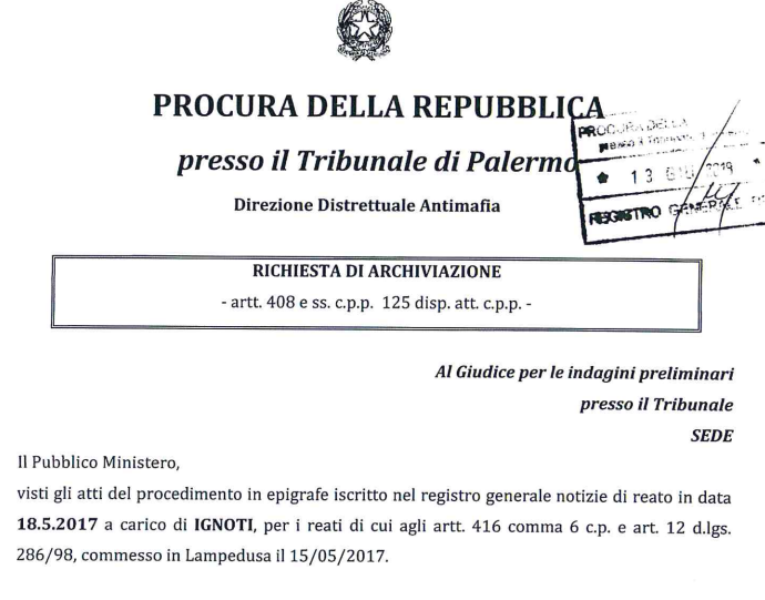 procura palermo ong inchiesta favoreggiamento immigrazione - 1