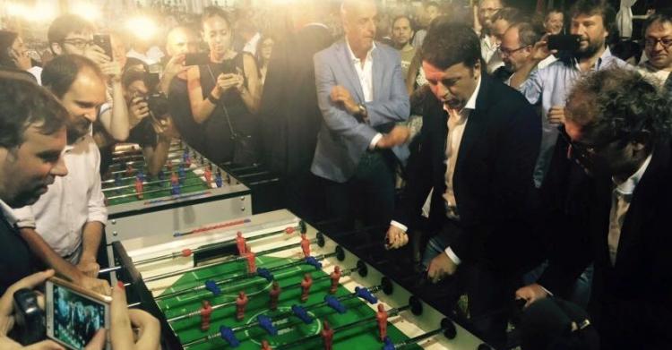 renzi biliardino orfini