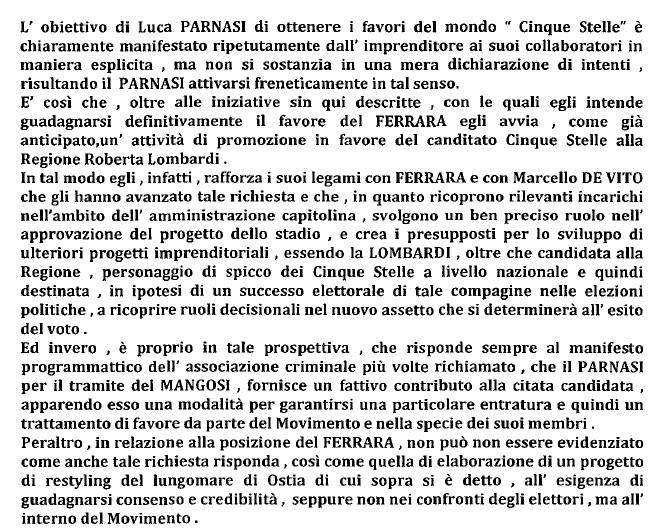 roberta lombardi inchiesta parnasi ferrara stadio roma -1