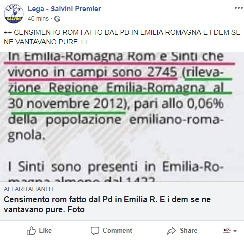 salvini lega censimento campi rom maroni - 3