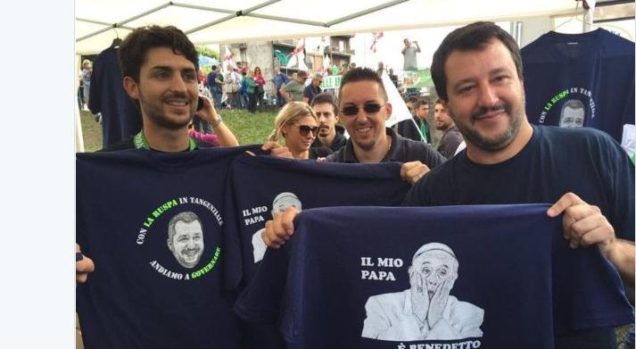 salvini macron papa 1