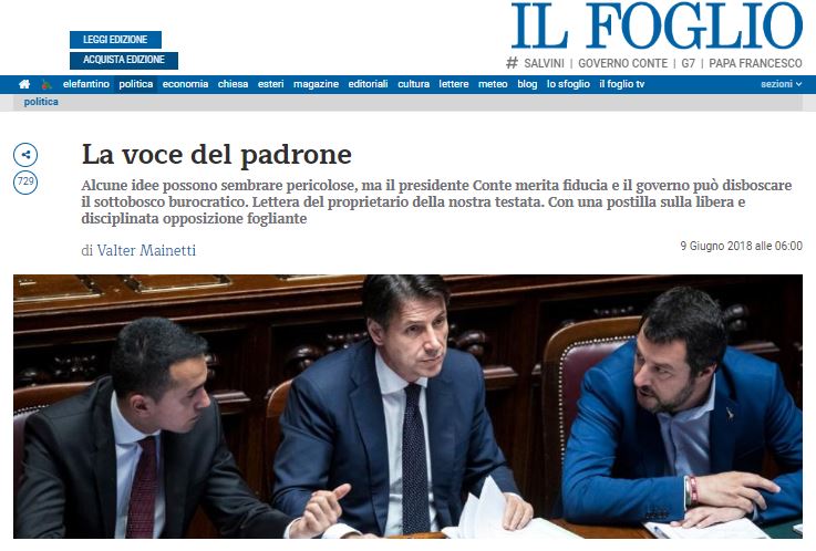 Cosa c’è dietro Valter Mainetti che scrive al Foglio? article-post