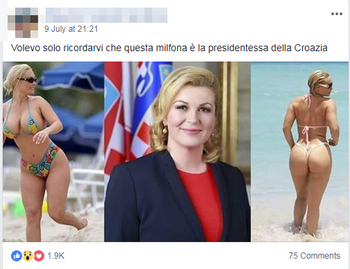 Kolinda Grabar-Kitarović presidente croazia milf bufala - 1