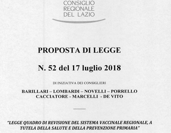   barillari m5s vaccines lazio examinations prevaccinals - 1 