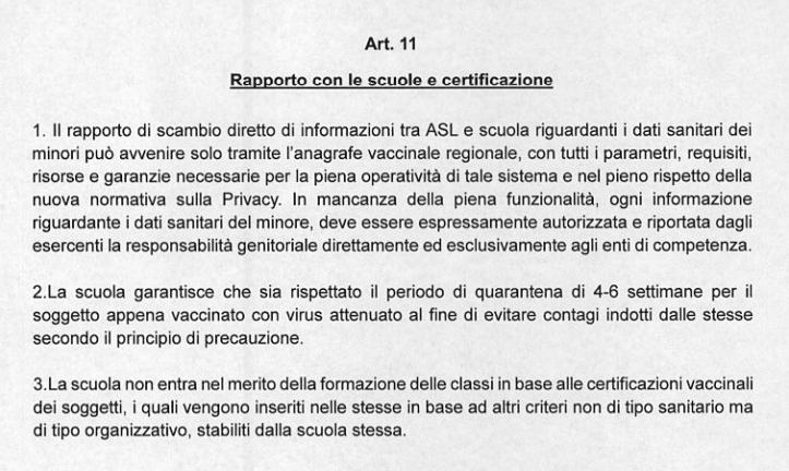  barillari m5s vaccini lazio examinations prevaccinali - 7 