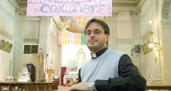 Don Giuliano Costalunga: il parroco che si sposa con il compagno article-post