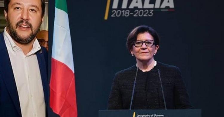 elisabetta trenta matteo salvini