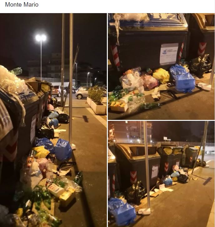 emergenza rifiuti roma 2