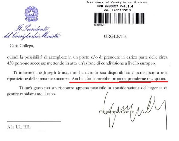 La vittoria (provvisoria) di Giuseppe Conte sul barcone article-post