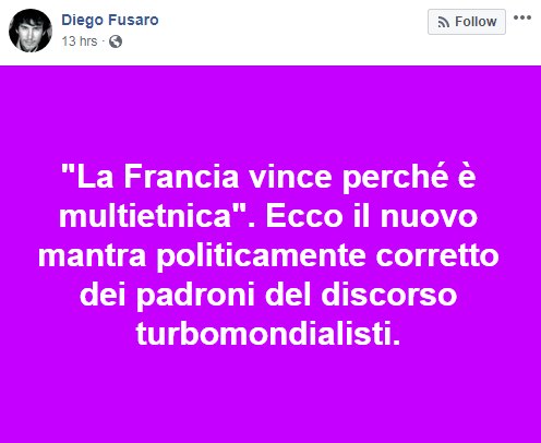 La rosicata dei sovranisti per la vittoria del piano Kalergi ai Mondiali article-post