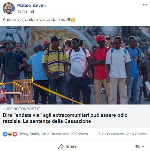 matteo salvini diciotti migranti - 3