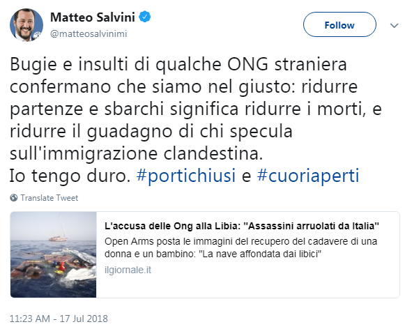 naufragio mediterraneo open arms migranti libia salvini - 10