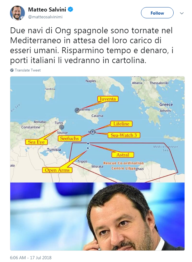 naufragio mediterraneo open arms migranti libia salvini - 2