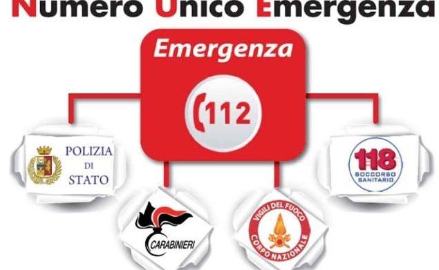 numero unico 112 emergenze