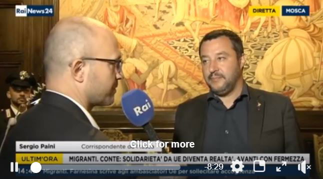 L’incontro di Salvini con il carabiniere ferito e fan di Mussolini article-post