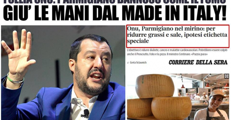 salvini sole 24 ore onu parmigiano OMS - 4