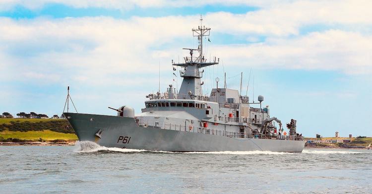 samuel beckett nave marina militare