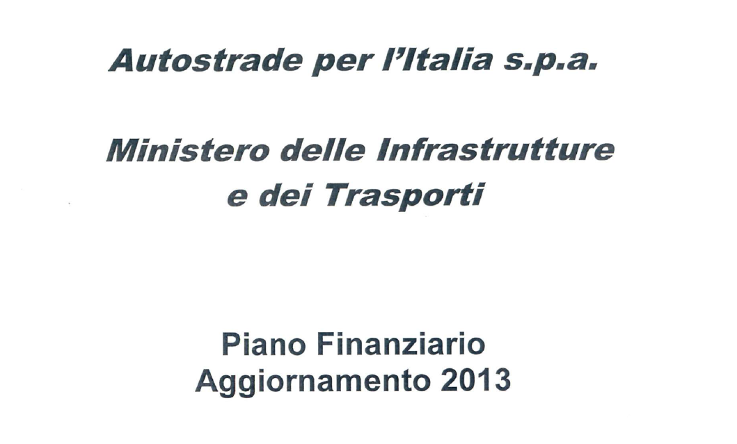 La convenzione top secret di Autostrade è online (sul sito di ASPI) article-post