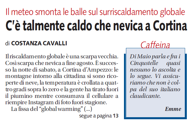 bufale agosto global warming libero - 1