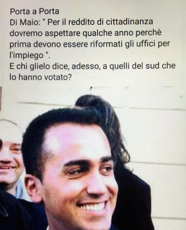 di maio porta a porta centri per l'impiego
