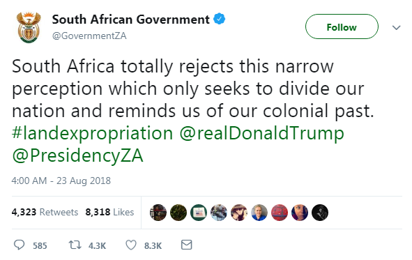 donald trump kkk apartheid sud africa - 2