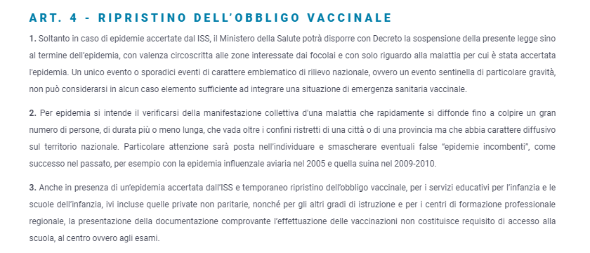 legge iniziativa popolare vaccinazioni cinquantamila firme - 1