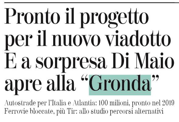 Come la “favoletta” della Gronda di Genova diventa realtà a 5 Stelle article-post