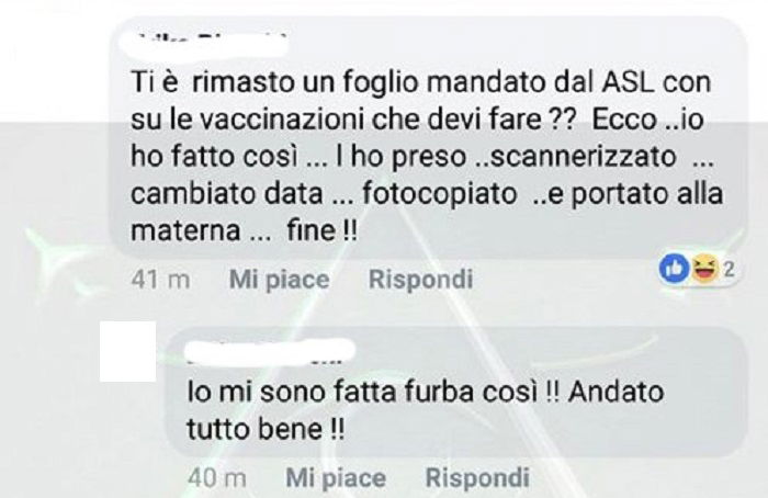 La mamma no-vax che si vanta di aver falsificato un documento sui vaccini del figlio article-post